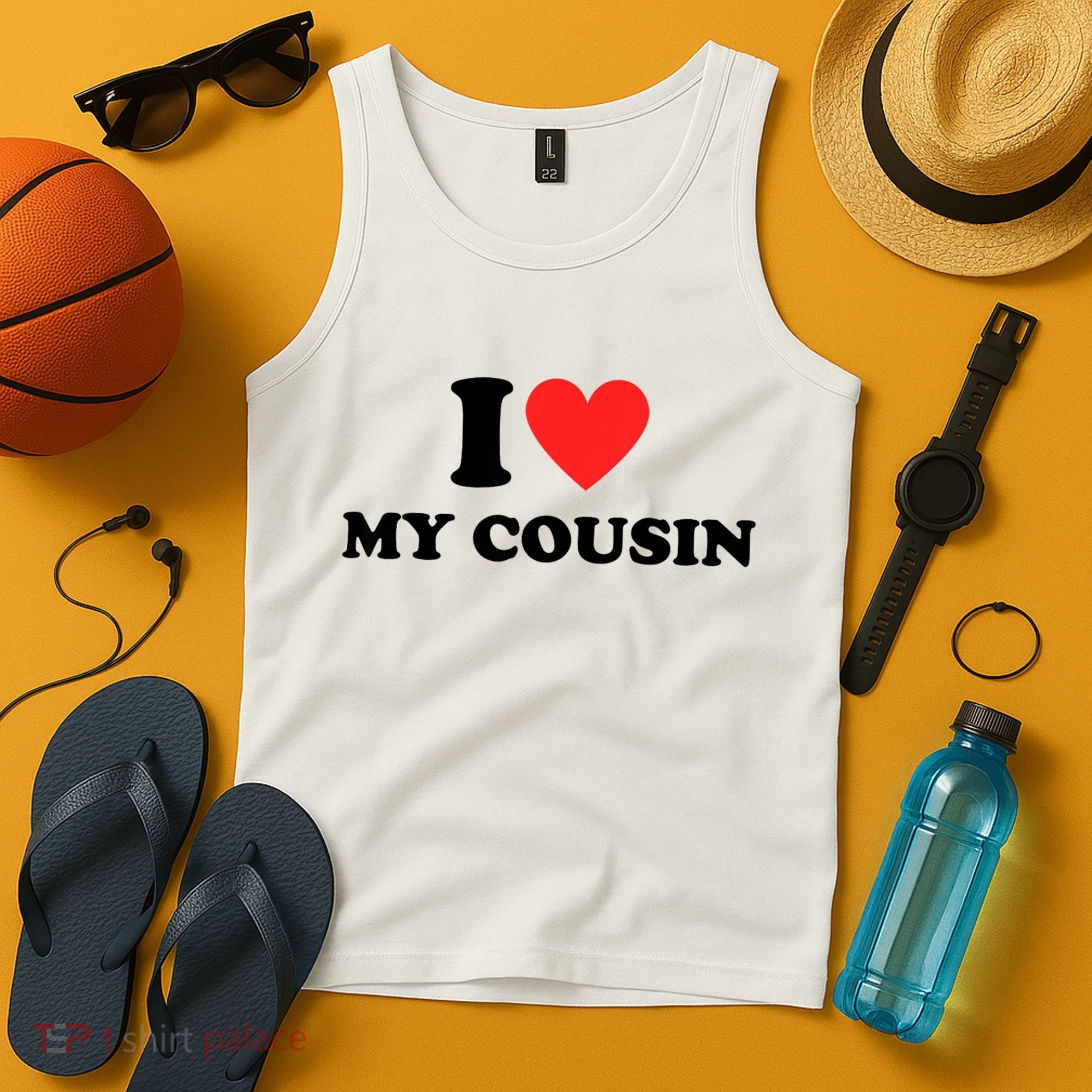 I Love My Cousin Tank Top