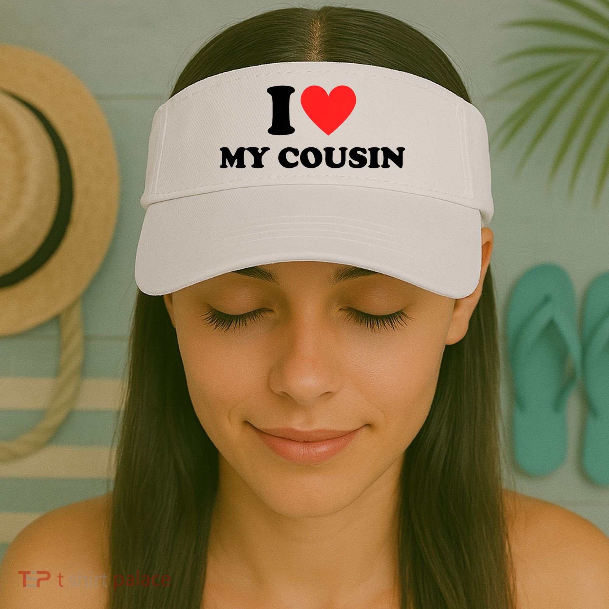 I Love My Cousin Visor