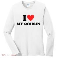 I Love My Cousin Women's Long Sleeve Shirt thumb 0