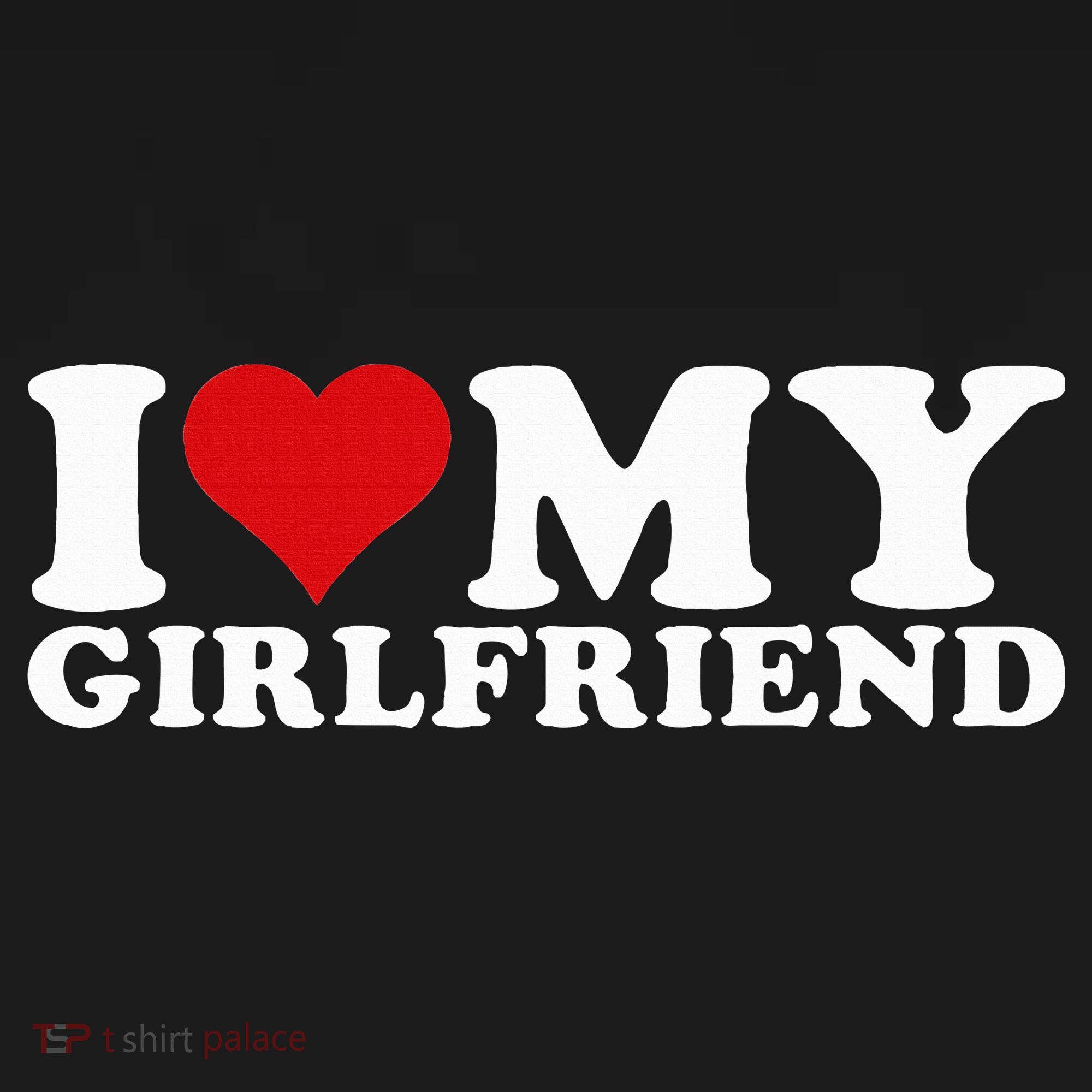 I Love My Girlfriend Gf I Heart My Girlfriend GF Women's Hoodie