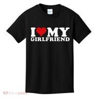 I Love My Girlfriend Gf I Heart My Girlfriend GF Kids T-Shirt thumb 0