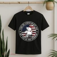 I Like My Coffee Black And My Tea In The Harbor Us History T-Shirt thumb 2