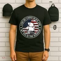 I Like My Coffee Black And My Tea In The Harbor Us History T-Shirt thumb 6