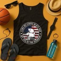 I Like My Coffee Black And My Tea In The Harbor Us History Tank Top thumb 4