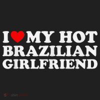 I Love My Hot Brazilian Girlfriend Women's Sweatshirt thumb 2
