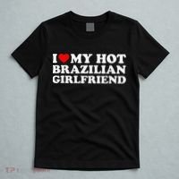 I Love My Hot Brazilian Girlfriend T-Shirt thumb 5