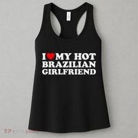 I Love My Hot Brazilian Girlfriend Women's Tank Top thumb 3