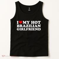I Love My Hot Brazilian Girlfriend Tank Top thumb 2