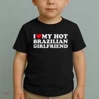 I Love My Hot Brazilian Girlfriend Toddler T-Shirt thumb 2