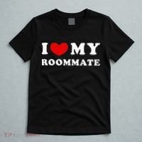 I Love My Roommate I Heart My Roommate T-Shirt thumb 5