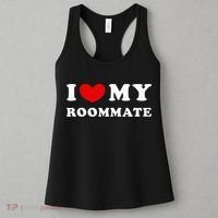 I Love My Roommate I Heart My Roommate Women's Tank Top thumb 3