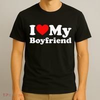 I Love My Boyfriend, Love Boyfriend T-Shirt thumb 3