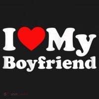 I Love My Boyfriend, Love Boyfriend Women's Hoodie thumb 2