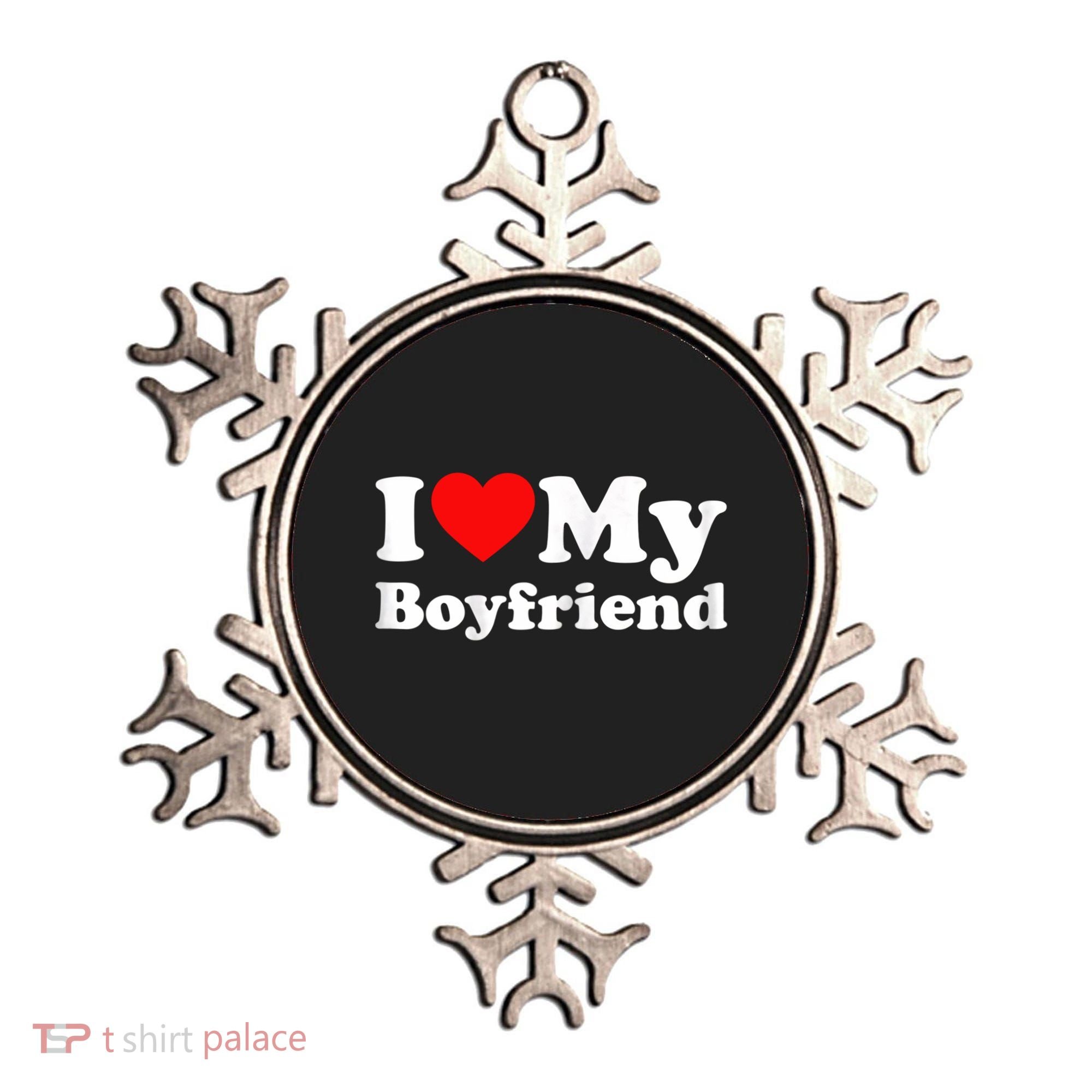 I Love My Boyfriend, Love Boyfriend Ornament