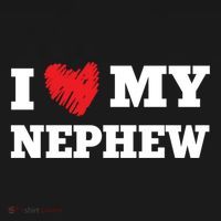 I Love My Nephew Favorite Family Member Valentines Nevvy Cute Gift Women's Hoodie thumb 2