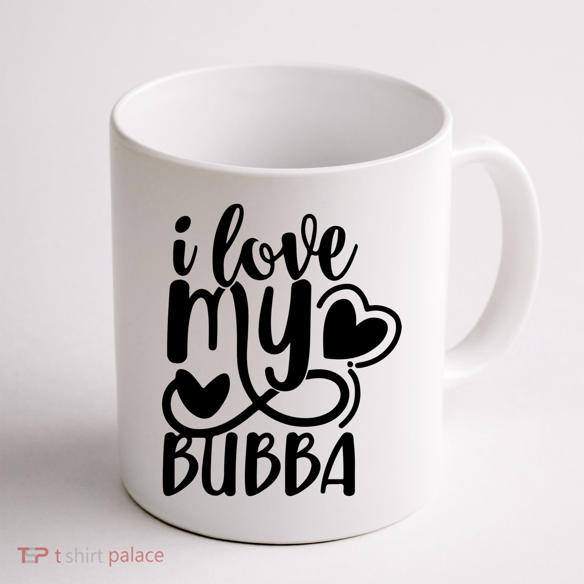I Love My Bubba Gift For Dad Fathers Day Coffee Mug