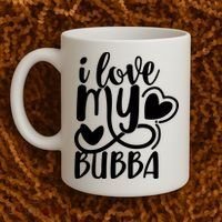 I Love My Bubba Gift For Dad Fathers Day Coffee Mug thumb 2