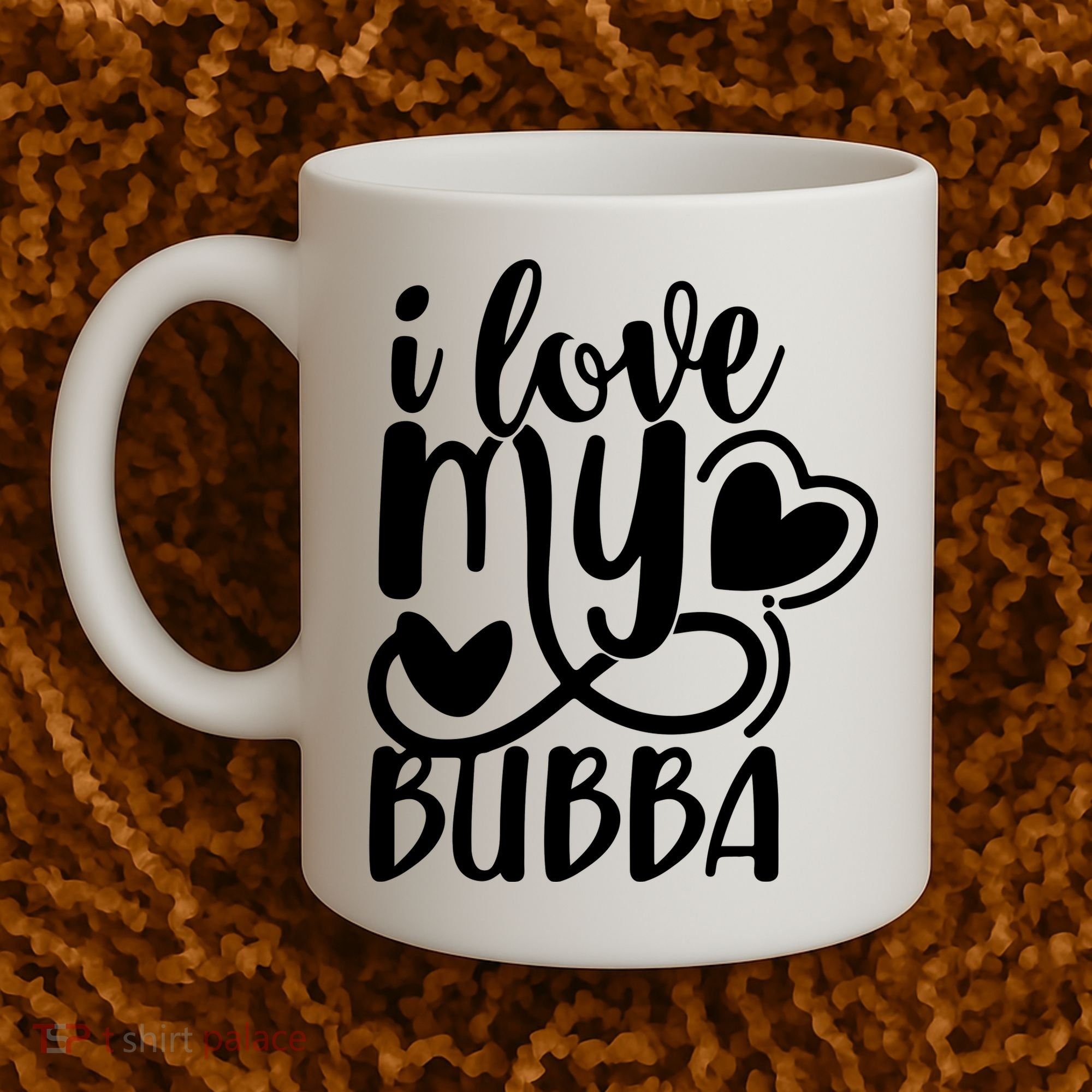 I Love My Bubba Gift For Dad Fathers Day Coffee Mug