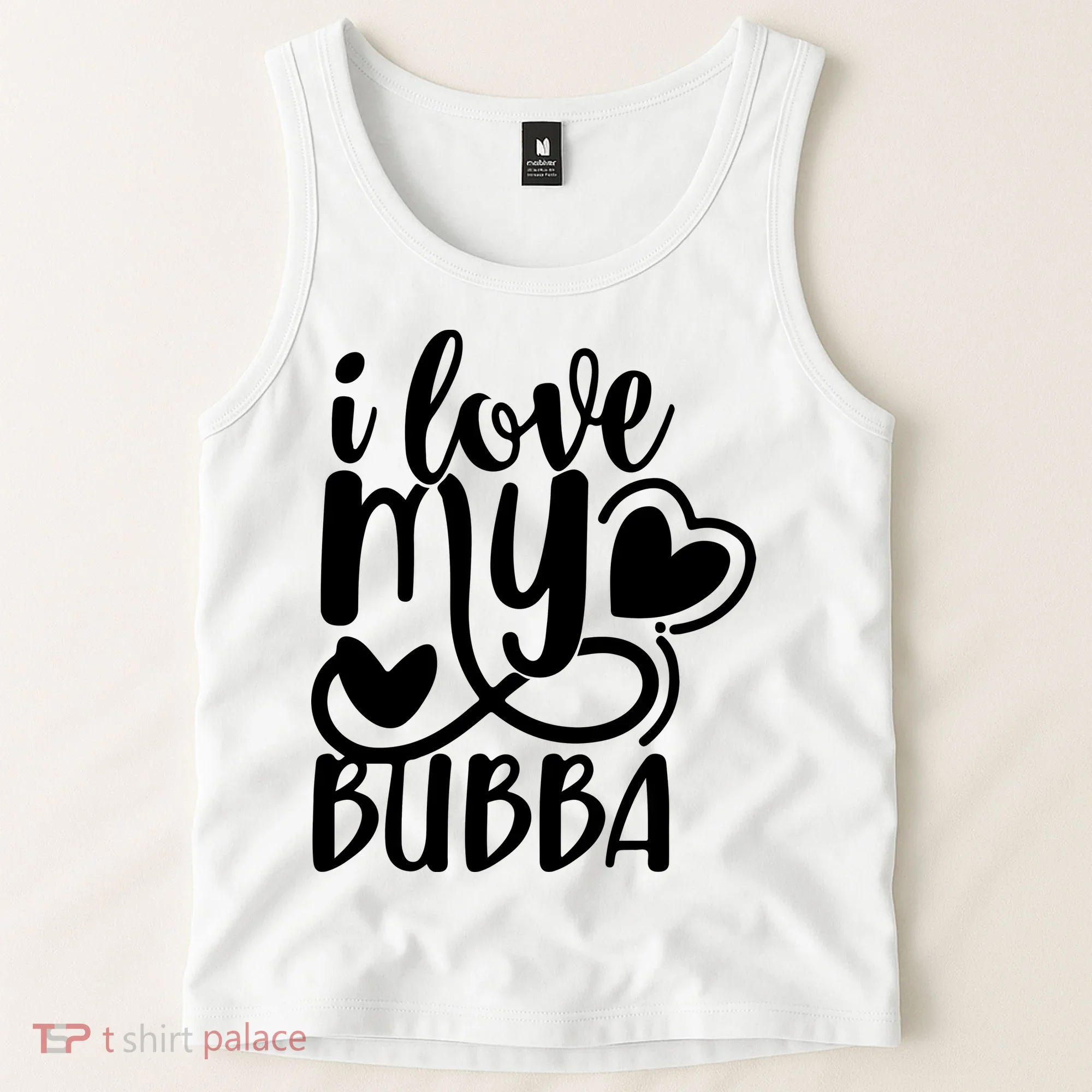 I Love My Bubba Gift For Dad Fathers Day Tank Top
