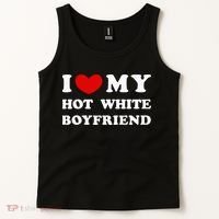 I Love My Hot White Boyfriend Tank Top thumb 2
