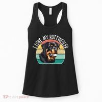 I Love My Rottweiler Women's Tank Top thumb 0