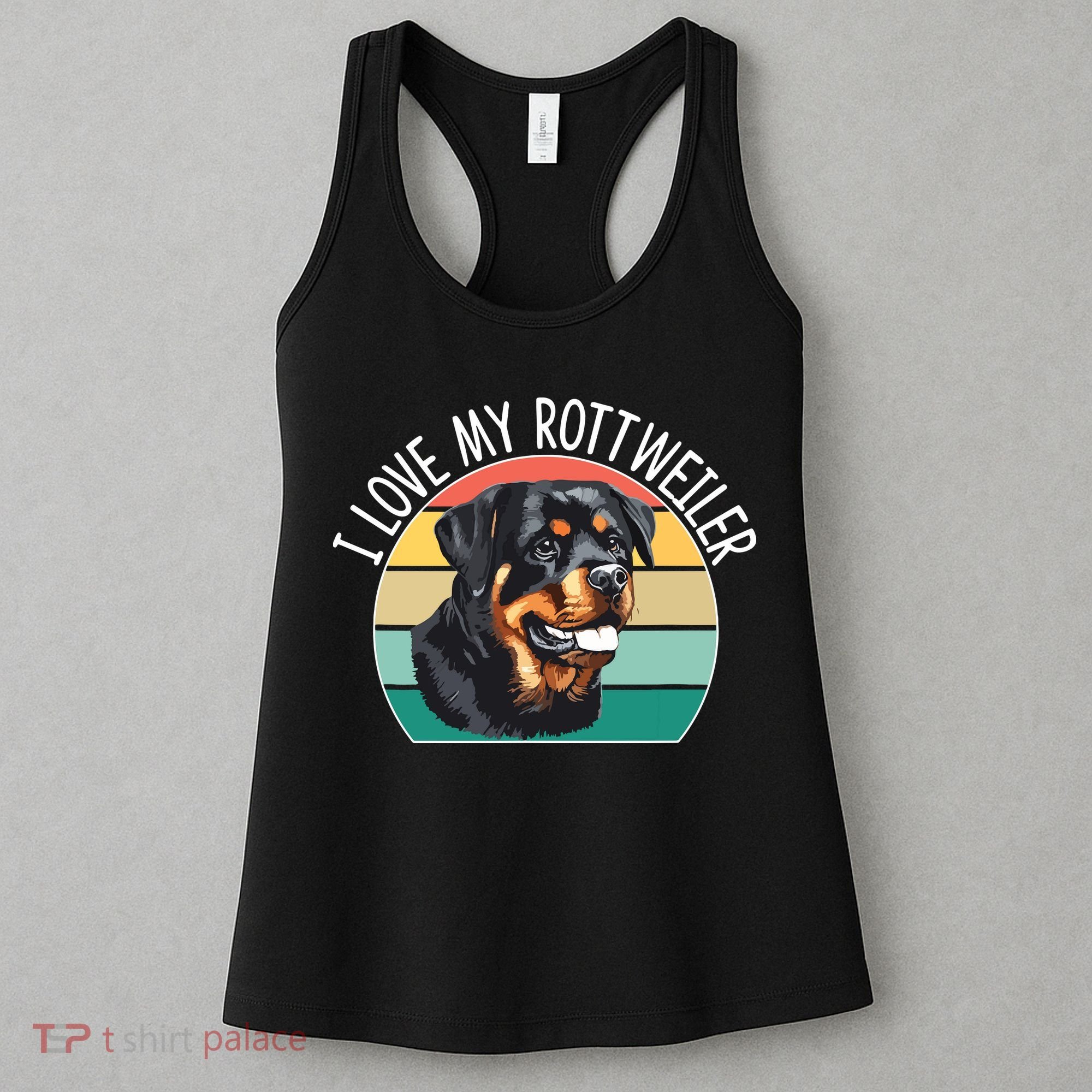 I Love My Rottweiler Women's Tank Top