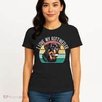 I Love My Rottweiler Women's T-Shirt thumb 4