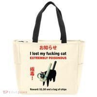I Lost My Fucking Cat Extremely Poisonous Tote Bag thumb 0