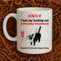 I Lost My Fucking Cat Extremely Poisonous Coffee Mug thumb 2