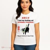 I Lost My Fucking Cat Extremely Poisonous Women's T-Shirt thumb 4