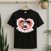 I Love Moo Deng Baby Hippo Moo Deng I Heart Moo Deng T-Shirt thumb 2