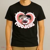 I Love Moo Deng Baby Hippo Moo Deng I Heart Moo Deng T-Shirt thumb 3