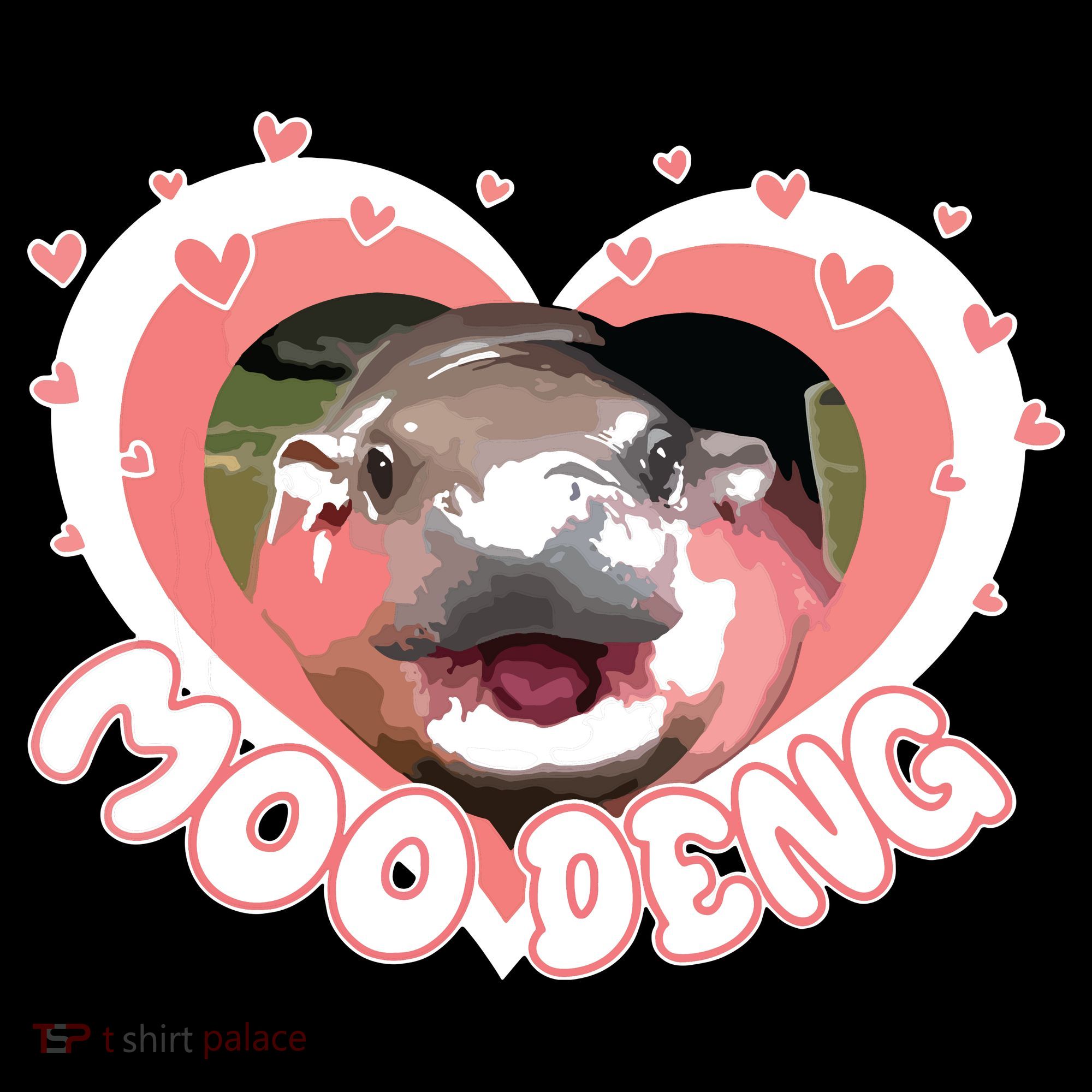 I Love Moo Deng Baby Hippo Moo Deng I Heart Moo Deng Coffee Mug