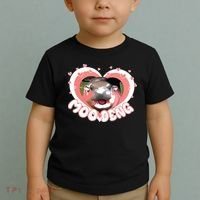 I Love Moo Deng Baby Hippo Moo Deng I Heart Moo Deng Toddler T-Shirt thumb 2
