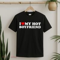I Love My Hot Boyfriend T-Shirt thumb 2