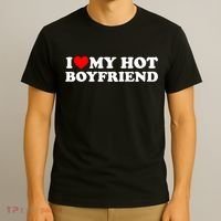 I Love My Hot Boyfriend T-Shirt thumb 3