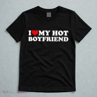 I Love My Hot Boyfriend T-Shirt thumb 5