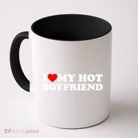 I Love My Hot Boyfriend Coffee Mug thumb 0