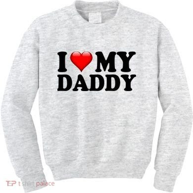 I Love My Daddy Kids Sweatshirt