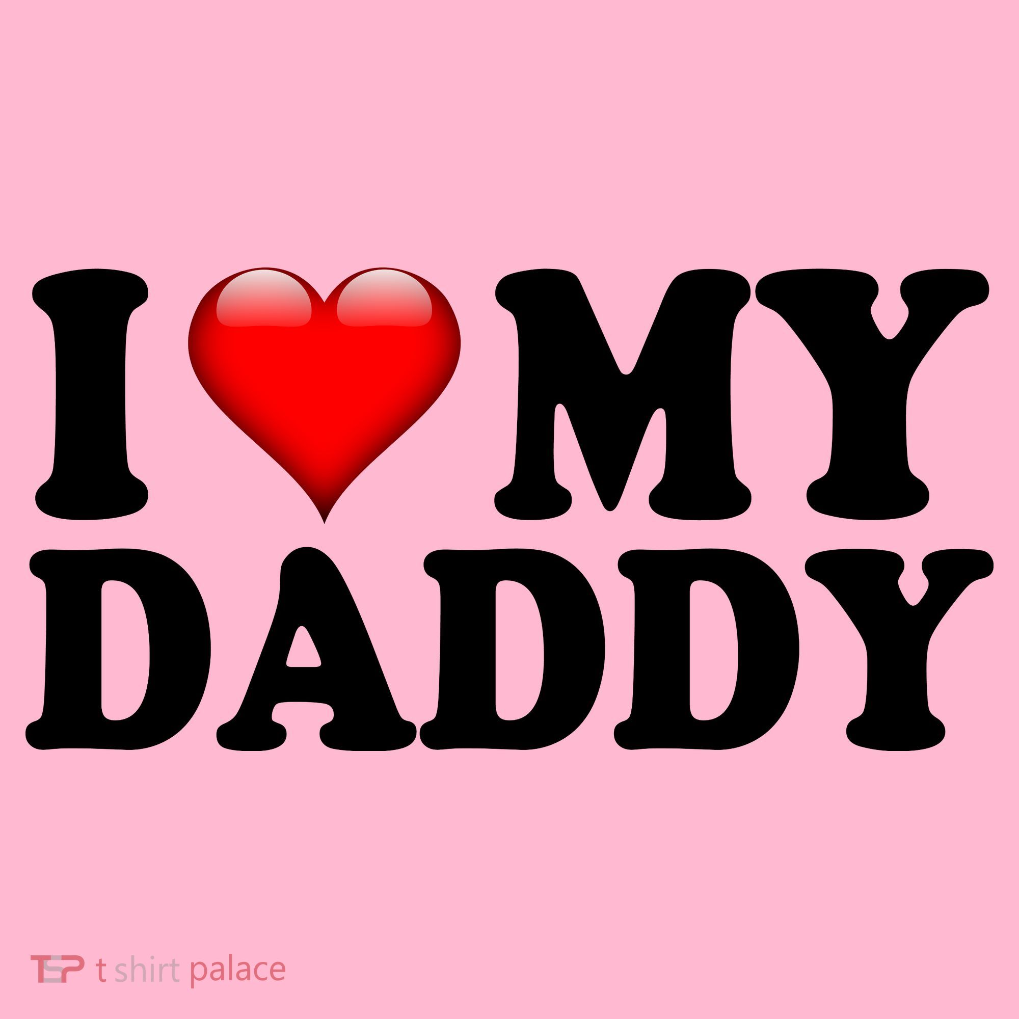 I Love My Daddy Coaster