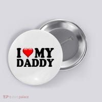 I Love My Daddy Button thumb 0