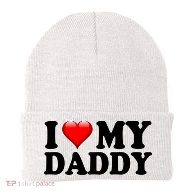 I Love My Daddy Beanie