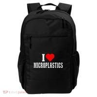 I Love Microplastics Dank Meme Funny Viral Quote Trendy Backpack thumb 0