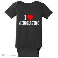 I Love Microplastics Dank Meme Funny Viral Quote Trendy Baby Bodysuit thumb 0