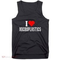 I Love Microplastics Dank Meme Funny Viral Quote Trendy Tank Top thumb 0