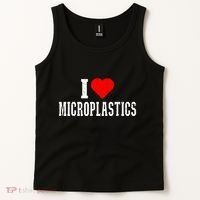I Love Microplastics Dank Meme Funny Viral Quote Trendy Tank Top thumb 2