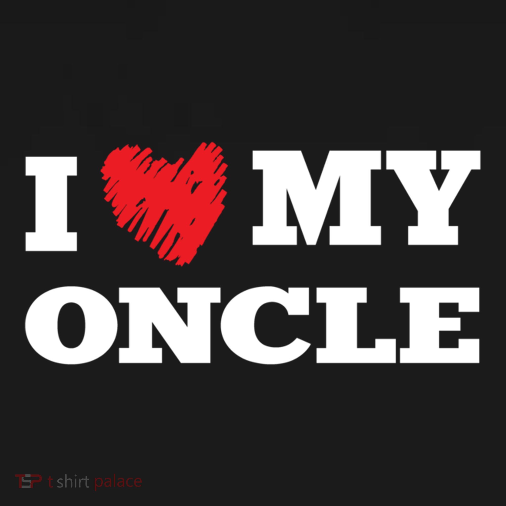 I Love My Oncle Favorite Family Member Valentines Uncle Gift Women's Hoodie