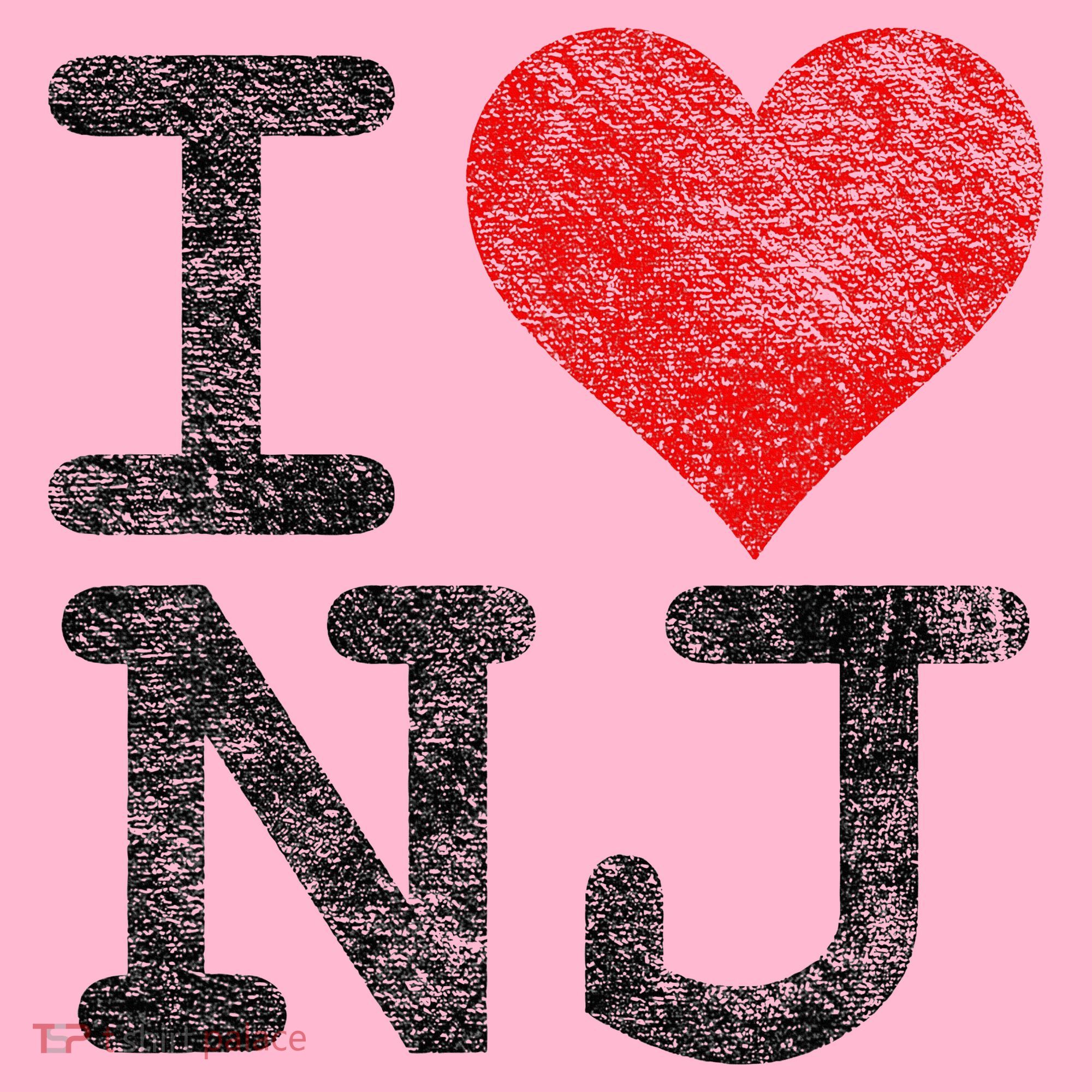 I Love New Jersey I Heart Nj Coaster