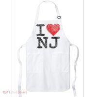 I Love New Jersey I Heart Nj Apron thumb 0