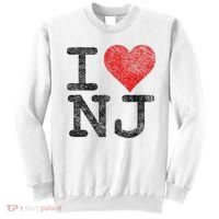 I Love New Jersey I Heart Nj Sweatshirt thumb 0